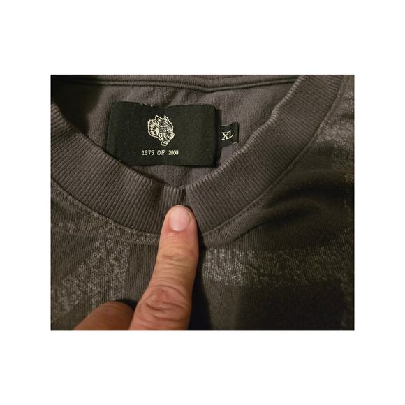 Darc Sport Symbiote Web Premium Oversized XLARGE Tee in wolf grey - Picture 3 of 3